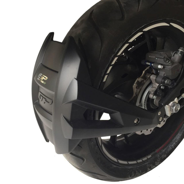 GP Kompozit Rear Wheel Fender Hugger Splash Guard Black Compatible For Benelli TNT249S  2019-2020