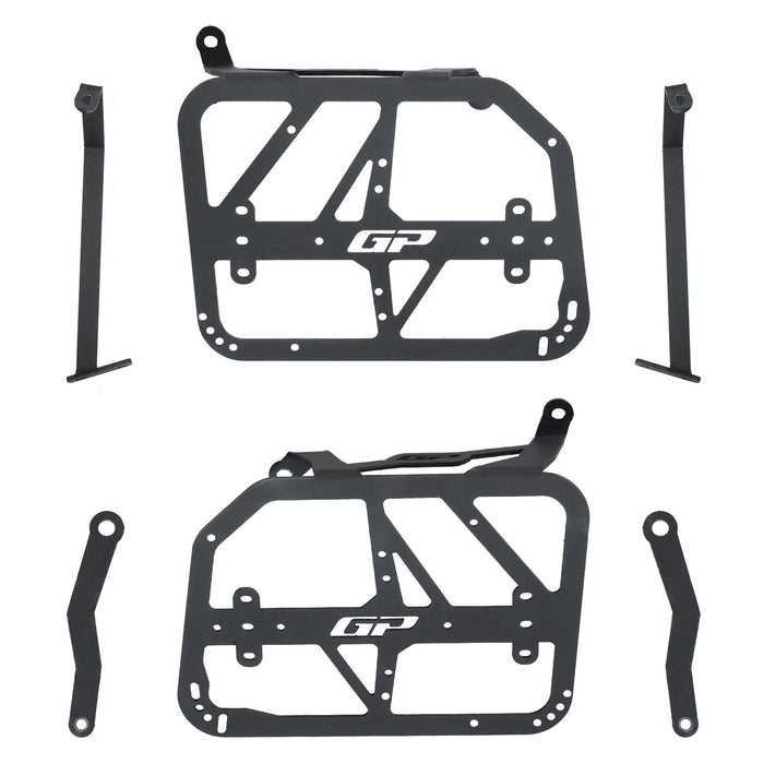 GP Kompozit Side Carrier Pannier Rack Black Compatible For Benelli TRK 251 2019-2024
