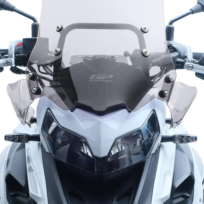 GP Kompozit Side Spoiler Wind Deflector Clear Compatible For Benelli TRK 502 / TRK 502X  2018-2023