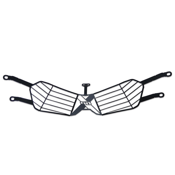 GP Kompozit Headlight Grille Guard Protector Black Compatible For Benelli TRK 702 / TRK 702 X  2024