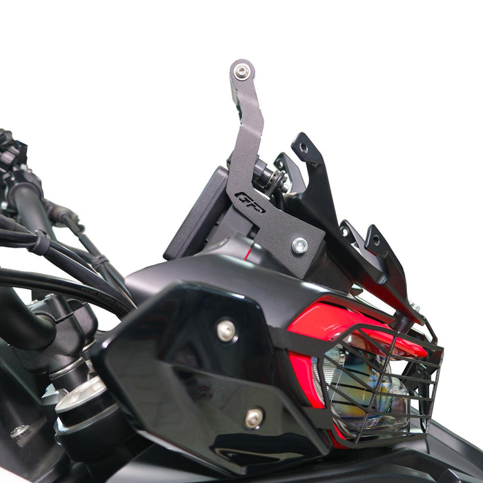GP Kompozit Phone / Navigation / GPS Holder Bracket Black Compatible For Benelli TRK 702 / TRK 702 X 2024