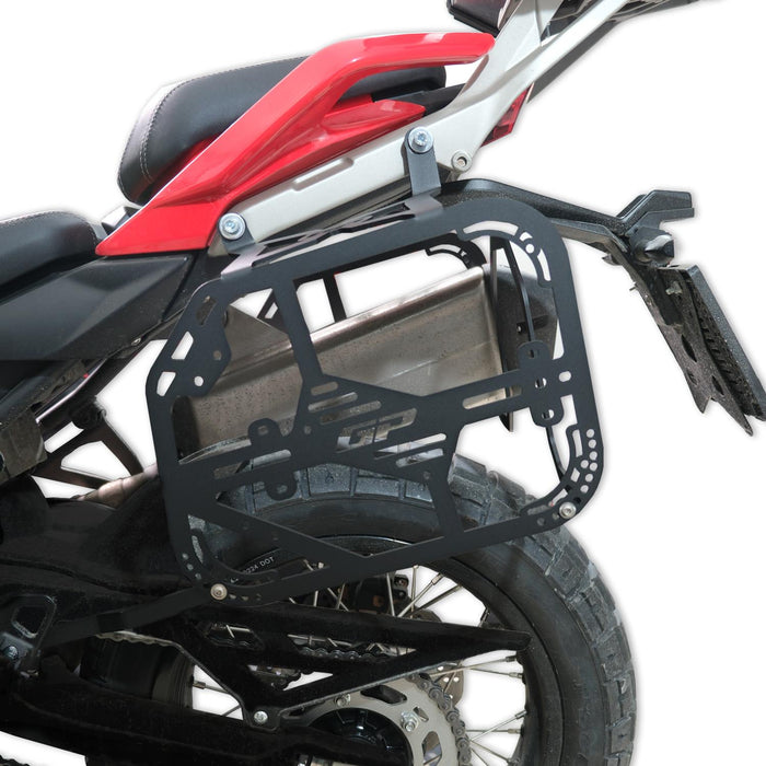 GP Kompozit Side Carrier Pannier Rack Black Compatible For Benelli TRK 702 / TRK 702 X  2024