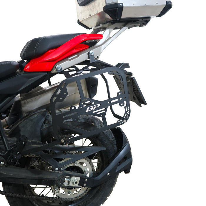GP Kompozit Side Carrier Pannier Rack Black Compatible For Benelli TRK 702 / TRK 702 X  2024