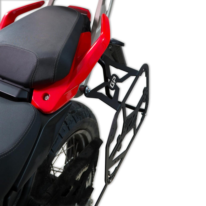 GP Kompozit Side Carrier Pannier Rack Black Compatible For Benelli TRK 702 / TRK 702 X  2024