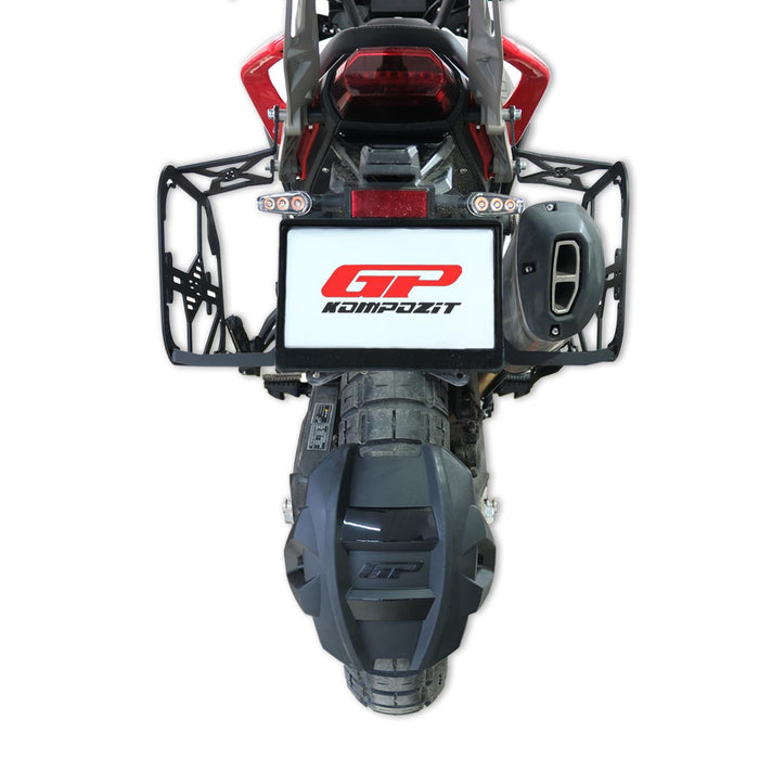 GP Kompozit Side Carrier Pannier Rack Black Compatible For Benelli TRK 702 / TRK 702 X  2024