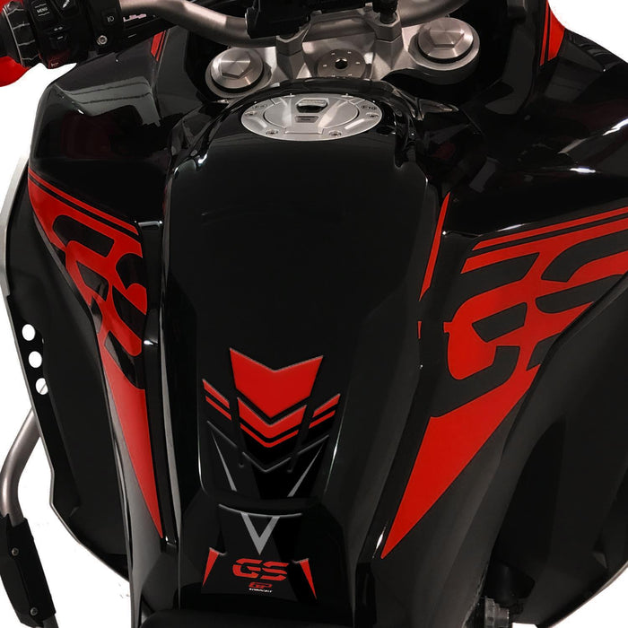 GP Kompozit Tank Pad Red Compatible For BMW F 750 GS / F 850 GS  2018-2024