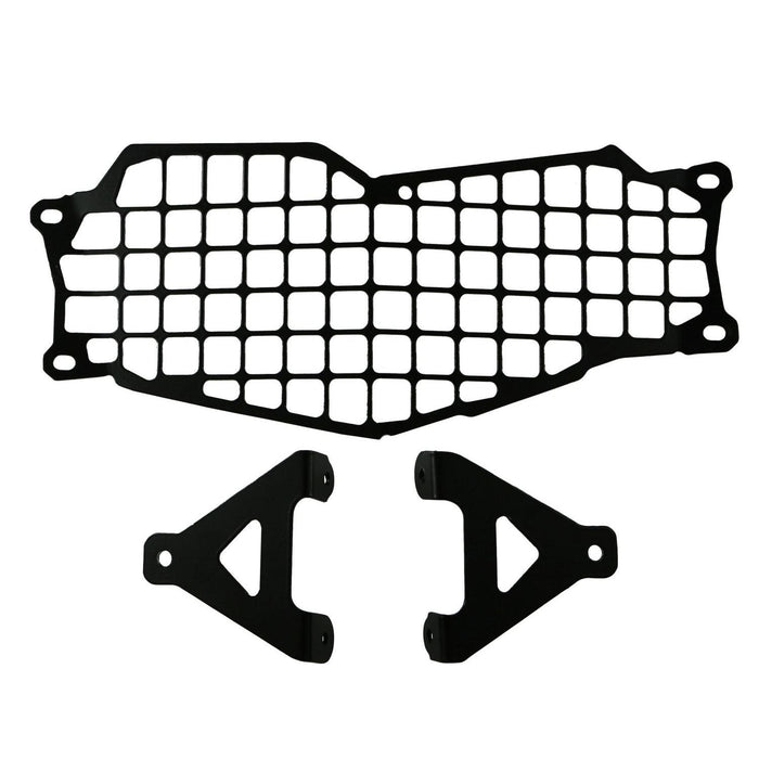 GP Kompozit Headlight Grille Guard Protector Black Compatible For BMW F 750 GS  2018-2024