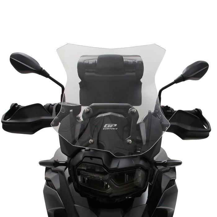 GP Kompozit Windshield Windscreen Smoked Compatible For BMW F 750 GS 2018-2024