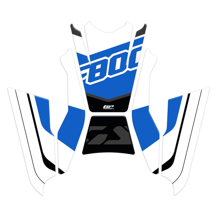 GP Kompozit Tank Pad Set Blue Compatible For BMW F 800 GS 2024