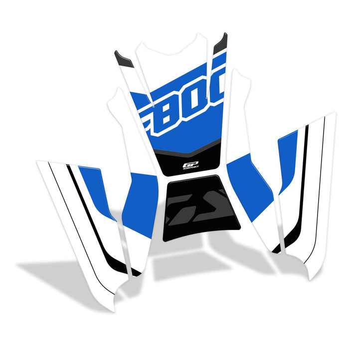 GP Kompozit Tank Pad Set Blue Compatible For BMW F 800 GS  2024