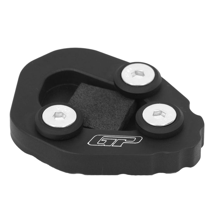 GP Kompozit Kickstand Side Stand Plate Pad Black Compatible For BMW F 800 R 2010-2013