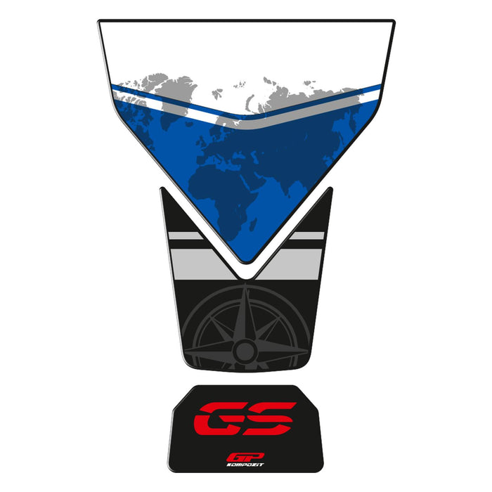 GP Kompozit Protection de réservoir Bleu Compatible pour BMW F 850 GS ADV 2018-2023