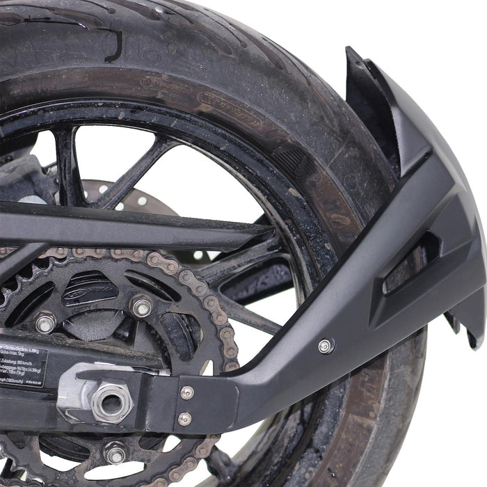 GP Kompozit Rear Wheel Fender Hugger Splash Guard Black Compatible For BMW F 900 XR  2020-2023