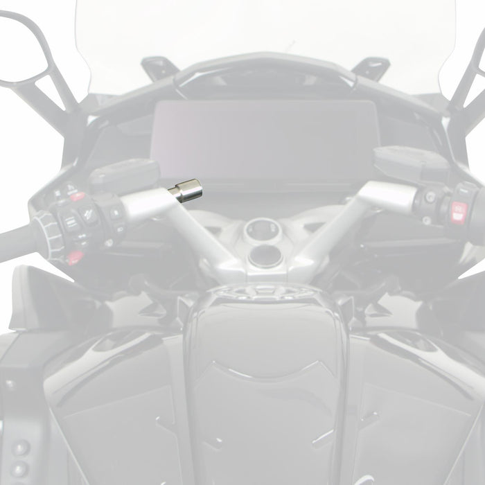 GP Kompozit Soporte para teléfono/navegación Gris Compatible para BMW K 1600 GT / K 1600 GTL 2014-2023