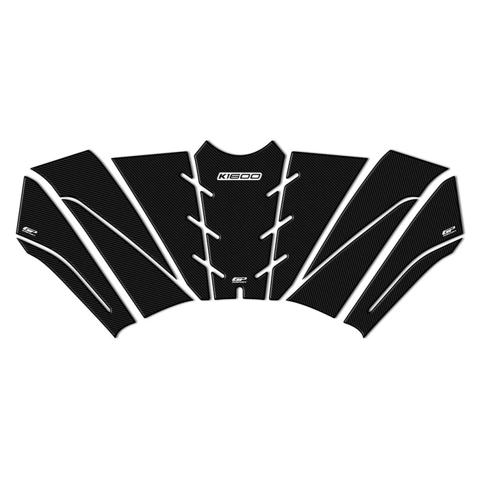 GP Kompozit Tank Pad Set Carbon Compatible For BMW K 1600 GT / K 1600 GTL 2017-2025