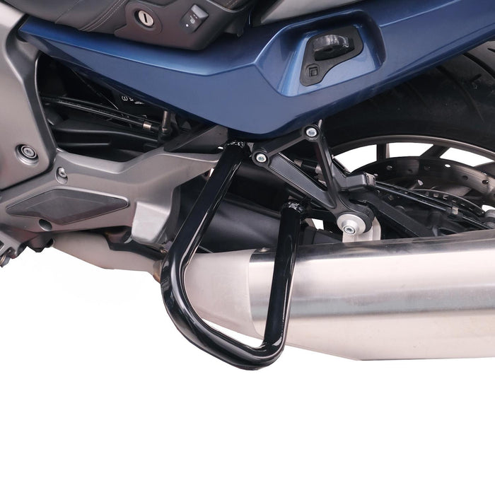 GP Kompozit Rear Engine Protector Crash Bars Black Compatible For BMW K 1600 GT / K 1600 GTL  2024-2025