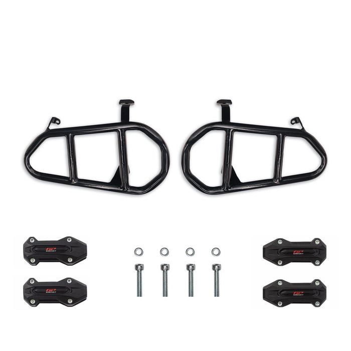 GP Kompozit Engine Protector Crash Bars Black Compatible For BMW K 1600 GTL  2024-2025