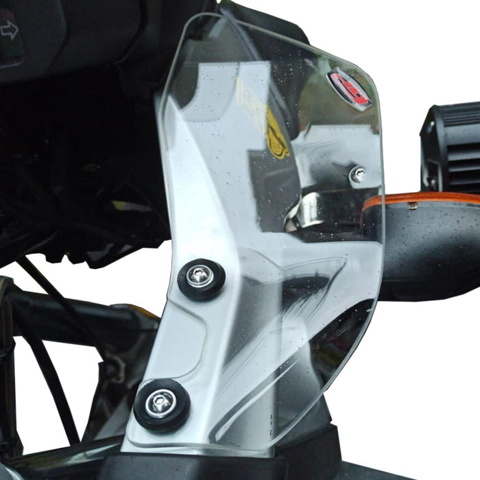GP Kompozit Side Spoiler Wind Deflector Clear Compatible For BMW R 1150 GS / R 1150 GS ADV  2000-2006