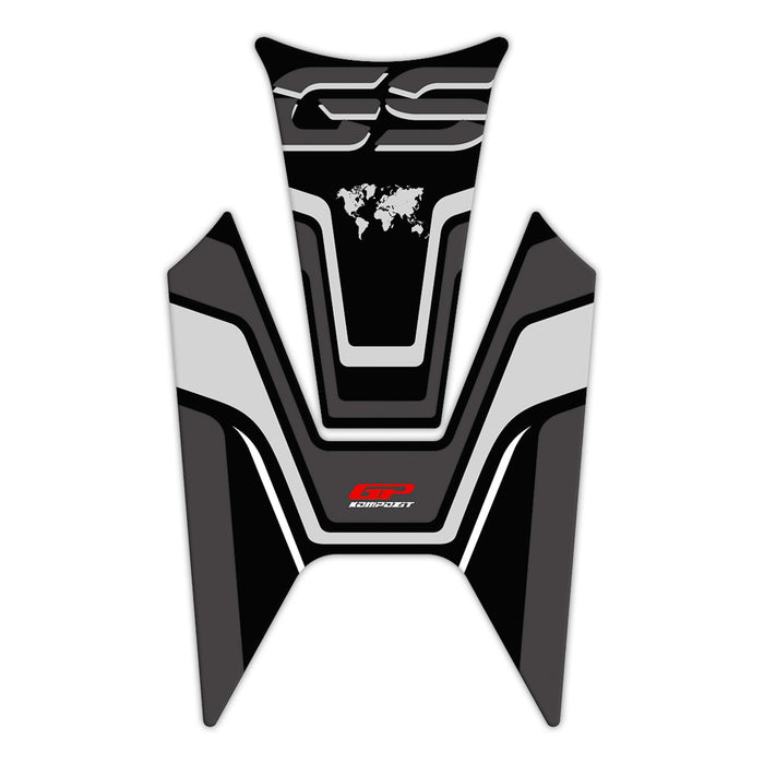 GP Kompozit Protection de réservoir Noir-Gris Compatible pour BMW R 1200 GS 2013-2023