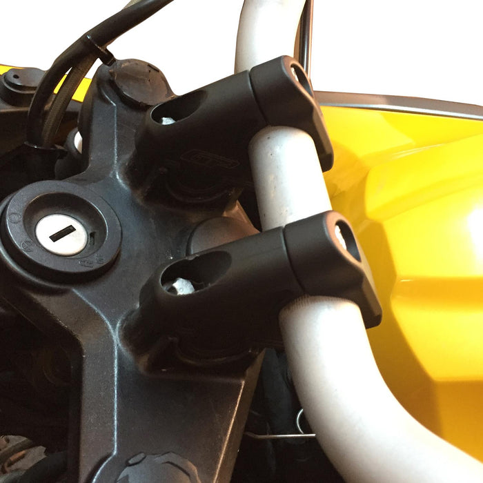 GP Kompozit Handlebar Riser Black Compatible For BMW R 1200 GS / R 1200 GS ADV  2004-2012