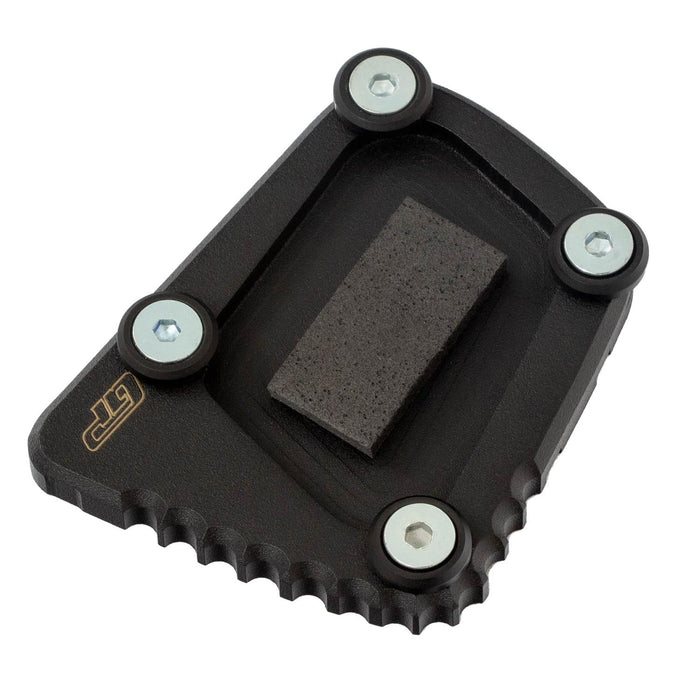 GP Kompozit Kickstand Side Stand Plate Pad Black Compatible For BMW R 1200 GS ADV  2004-2012