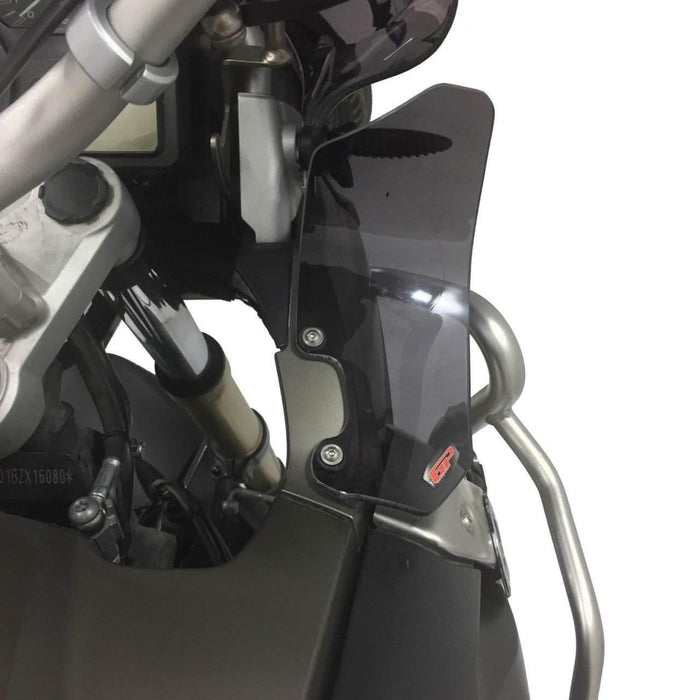 GP Kompozit Side Spoiler Wind Deflector Smoked Compatible For BMW R 1200 GS ADV  2004-2012