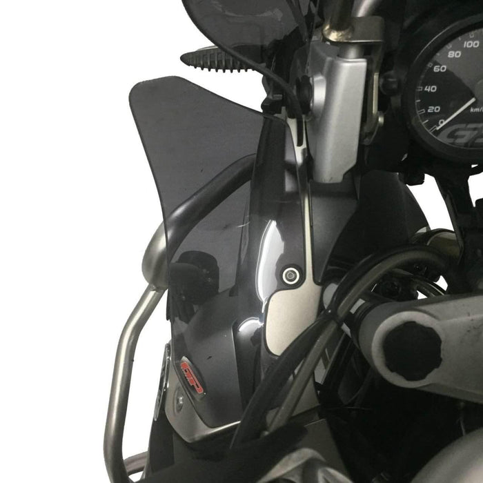 GP Kompozit Side Spoiler Wind Deflector Smoked Compatible For BMW R 1200 GS ADV  2004-2012