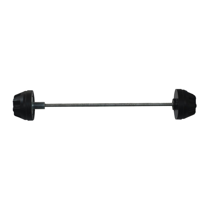 GP Kompozit Front Axle Guard Crash Wheel Frame Slider Black Compatible For BMW R 1200 GS / R 1250 GS 2013-2023