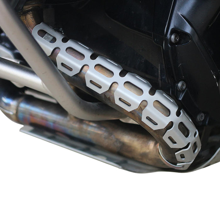 GP Kompozit Exhaust Guard Cover Gray Compatible For BMW R 1200 GS / R 1250 GS ADV  2013-2023