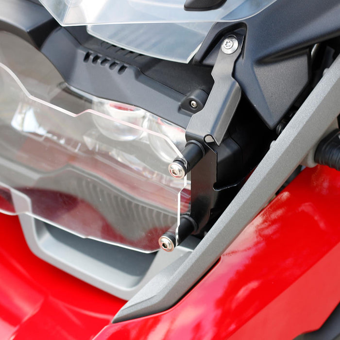 GP Kompozit Headlight Guard Protector Clear Compatible For BMW R 1200 GS / R 1250 GS ADV  2013-2023