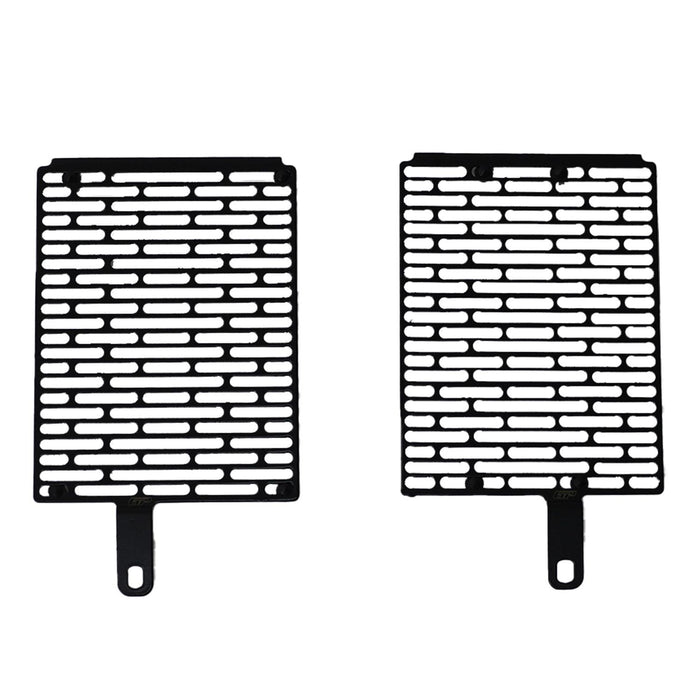 GP Kompozit Radiator Grille Guard Protector Cover Black Compatible For BMW R 1200 GS / R 1250 GS ADV 2013-2023