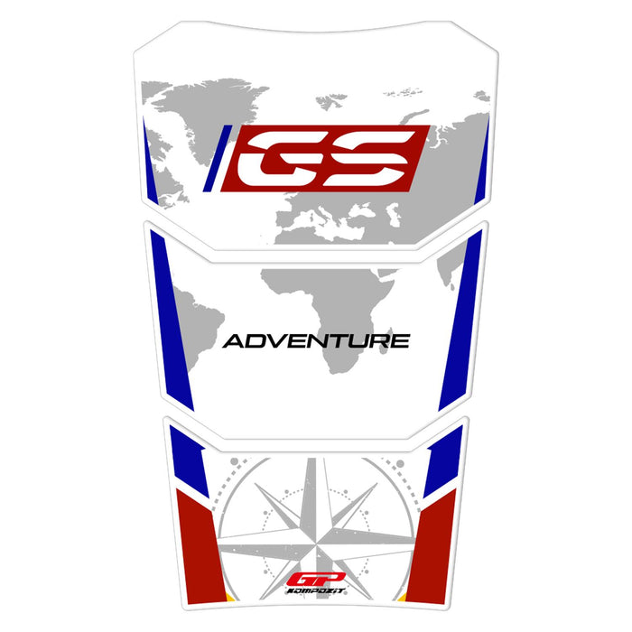 GP Kompozit Protection de réservoir Bleu Compatible pour BMW R 1200 GS / R 1250 GS ADV 2013-2023