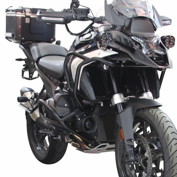 GP Kompozit Lower Engine Protector Crash Bars Black Compatible For BMW R 1300 GS  2023-2024