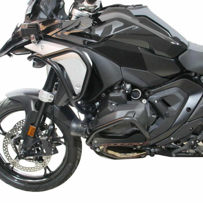 GP Kompozit Lower Engine Protector Crash Bars Black Compatible For BMW R 1300 GS  2023-2024