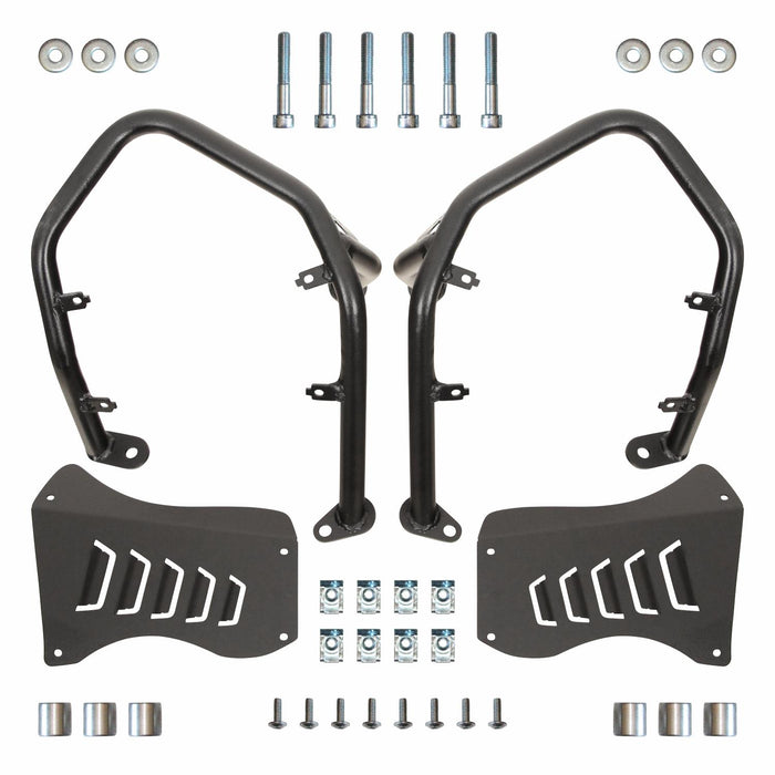 GP Kompozit Lower Engine Protector Crash Bars Black Compatible For BMW R 1300 GS  2023-2024
