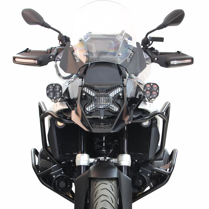 GP Kompozit Upper Engine Protector Crash Bars Black Compatible For BMW R 1300 GS  2023-2024