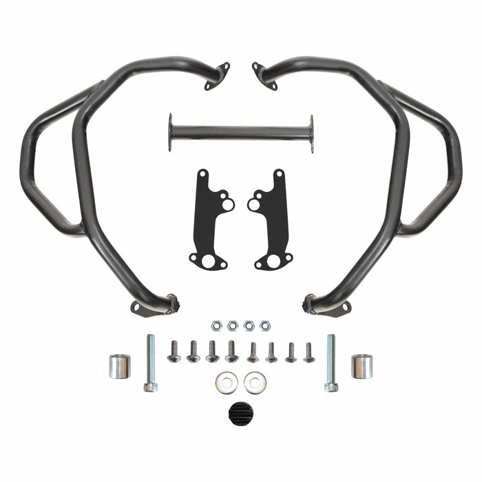 GP Kompozit Upper Engine Protector Crash Bars Black Compatible For BMW R 1300 GS  2023-2024