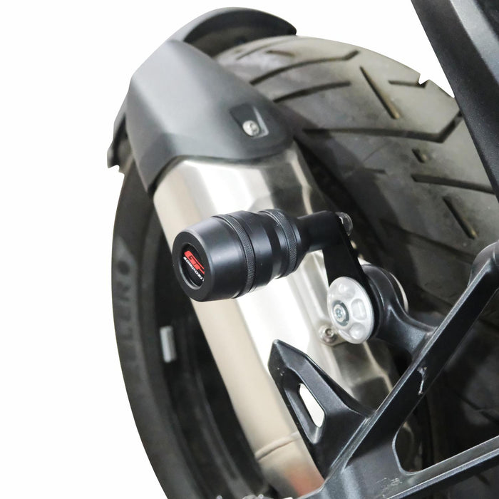 GP Kompozit Exhaust Crash Frame Slider Black Compatible For BMW R 1300 GS  2023-2024