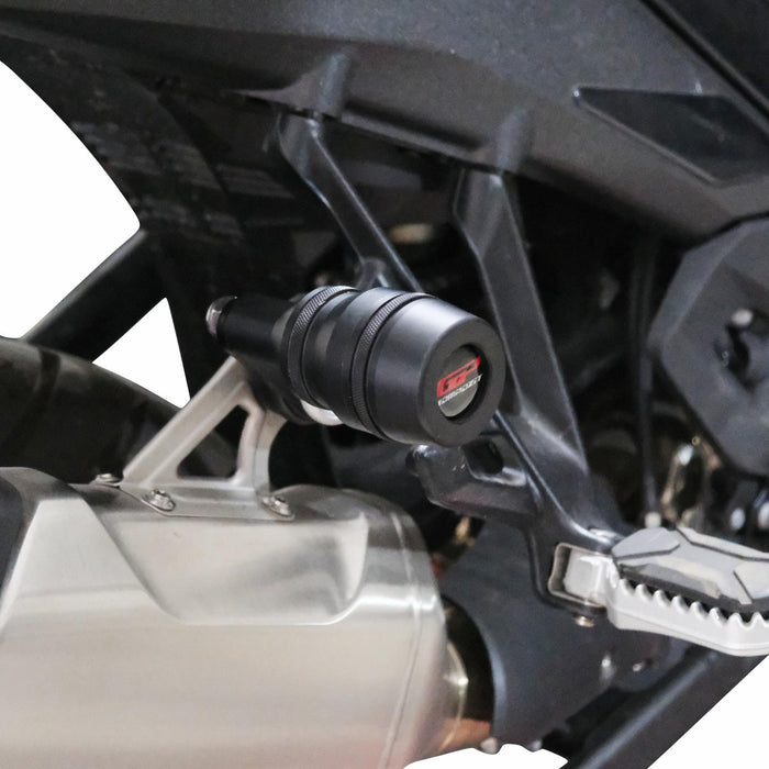 GP Kompozit Exhaust Crash Frame Slider Black Compatible For BMW R 1300 GS  2023-2024