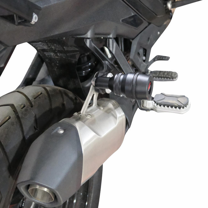 GP Kompozit Exhaust Crash Frame Slider Black Compatible For BMW R 1300 GS  2023-2024