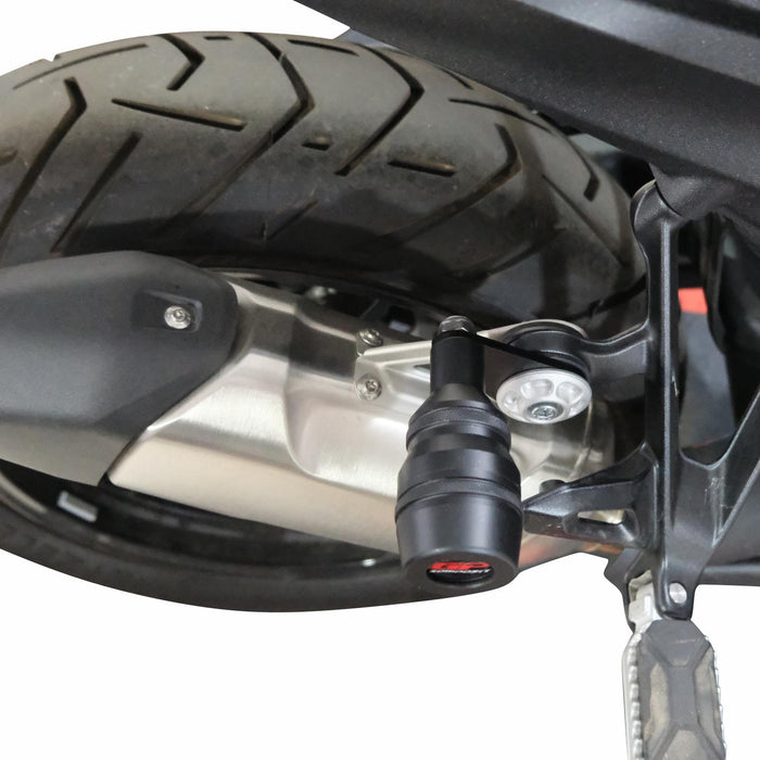 GP Kompozit Exhaust Crash Frame Slider Black Compatible For BMW R 1300 GS  2023-2024
