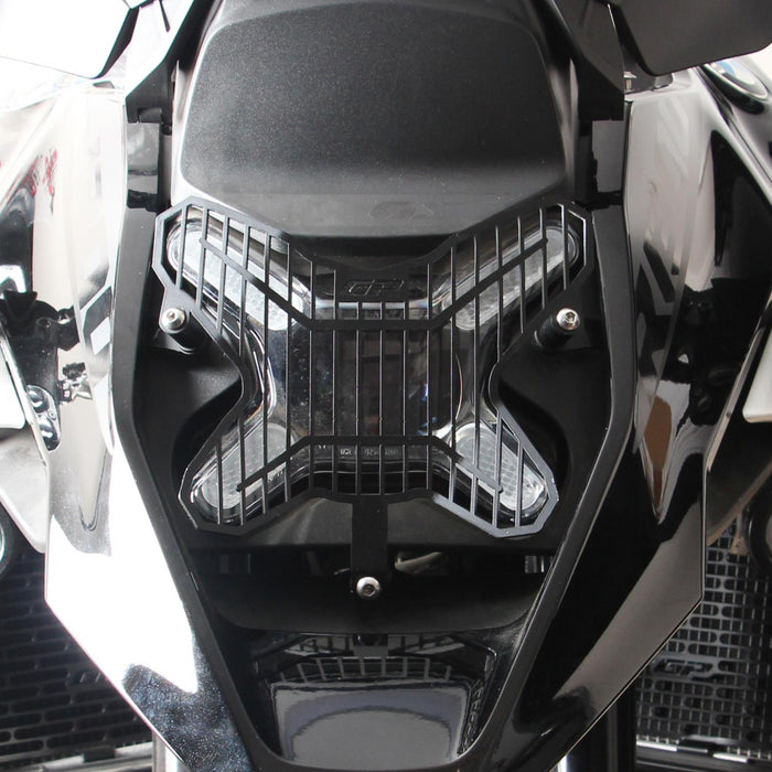 GP Kompozit Headlight Grille Guard Protector Black Compatible For BMW R 1300 GS  2023-2024