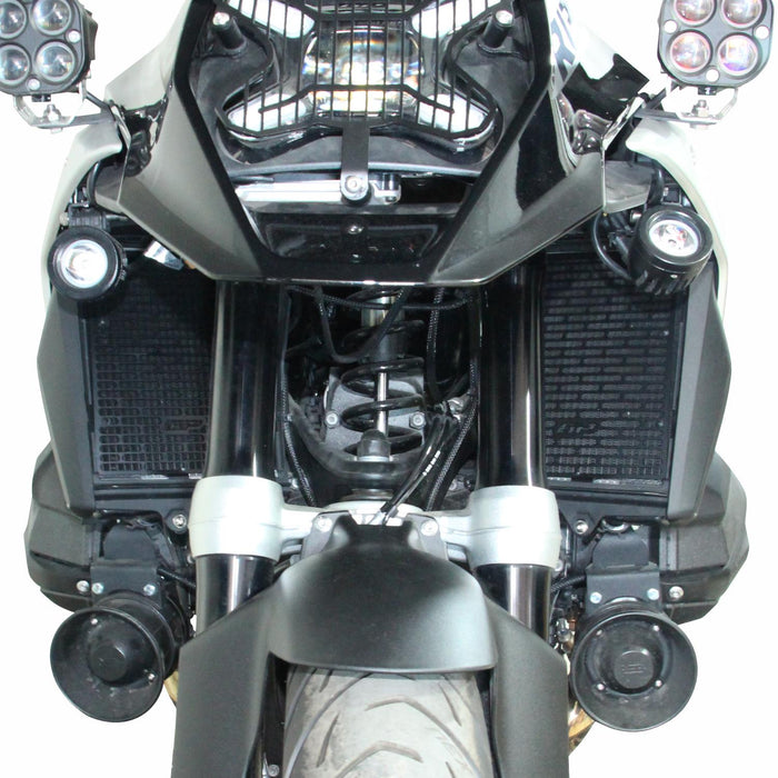 GP Kompozit Radiator Grille Guard Protector Cover Black Compatible For BMW R 1300 GS  2023-2024