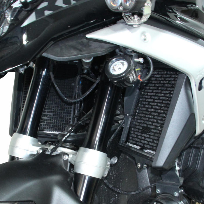 GP Kompozit Radiator Grille Guard Protector Cover Black Compatible For BMW R 1300 GS  2023-2024