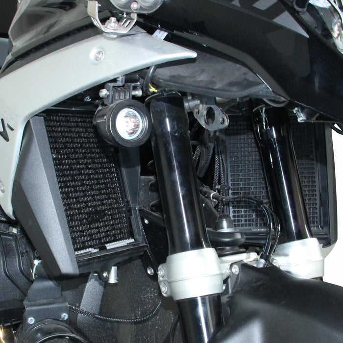 GP Kompozit Radiator Grille Guard Protector Cover Black Compatible For BMW R 1300 GS  2023-2024