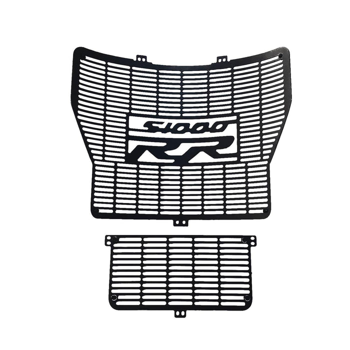 GP Kompozit Radiator Grille Guard Protector Cover Black Compatible For BMW S 1000 RR 2009-2014