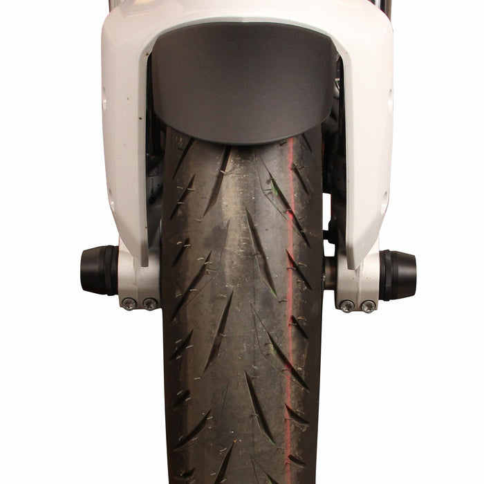 GP Kompozit Axle Guard Crash Wheel Frame Slider Black Compatible For BMW S 1000 XR  2020-2024