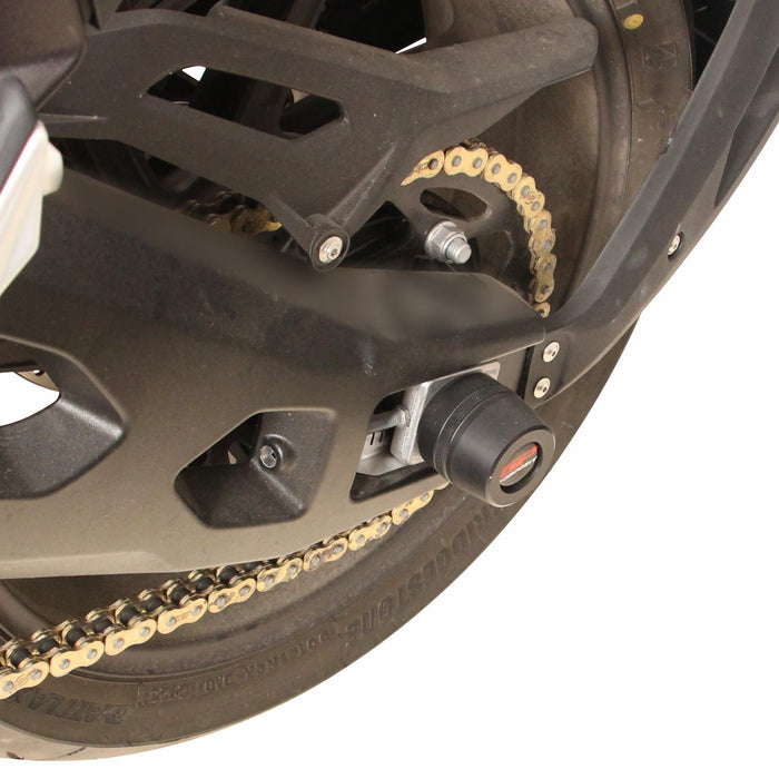 GP Kompozit Axle Guard Crash Wheel Frame Slider Black Compatible For BMW S 1000 XR  2020-2024