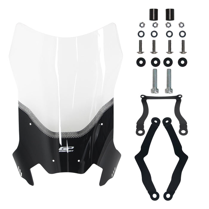 GP Kompozit Touring Windshield Windscreen Clear Compatible For CFMOTO 250CL-X / 300CL-X  2022-2024