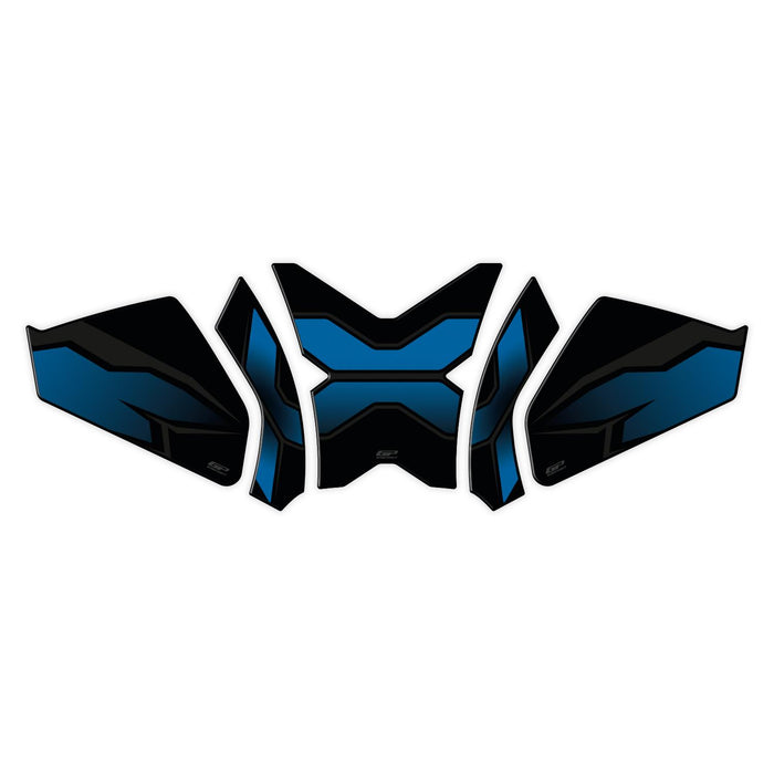 GP Kompozit Tank Pad Set Blue Compatible For CFMOTO 250CL-X / 300CL-X 2022-2024